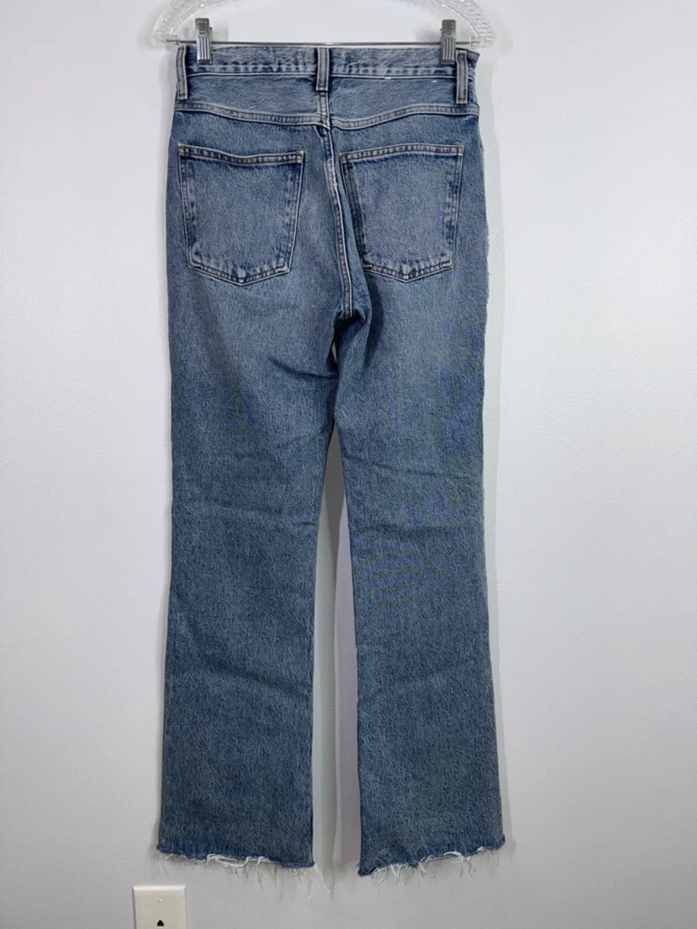 Agolde high waisted Leena baby flare boot cut jeans size 26 - Picture 5 of 10